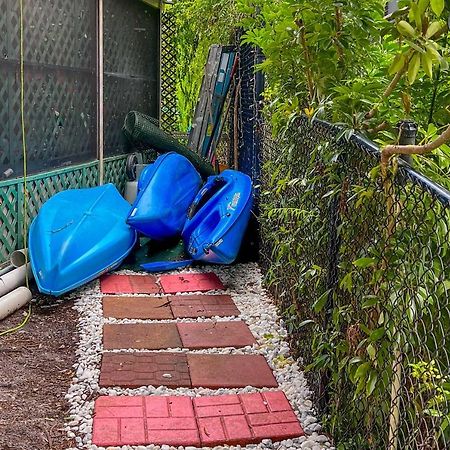 Pams Mermaid House With Riverfront Yard And Lanai! Apartman Weeki Wachee Kültér fotó
